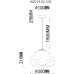 Подвесной светильник Isola WE219.02.103 Wertmark