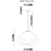Подвесной светильник Isola WE219.03.103 Wertmark