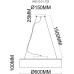 Подвесной светильник Edera WE510.01.723 Wertmark