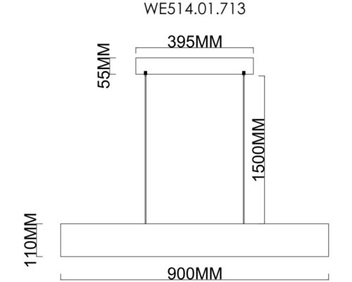 Подвесной светильник Edda WE514.01.713 Wertmark Подвесной светильник Edda WE514.01.713 Wertmark