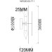 Настенный светильник Palma WE520.02.711 Wertmark