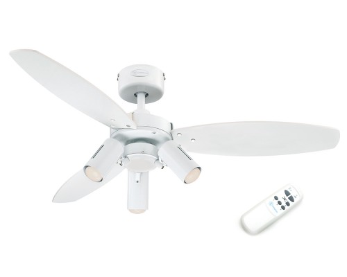 Потолочная люстра Jet Plus White 78703WES Westinghouse Потолочная люстра Jet Plus White 78703WES Westinghouse