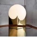 Интерьерная настольная лампа Golden 10213T/1-D200 MGL-WH iLamp