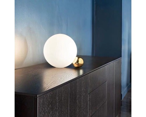 Интерьерная настольная лампа Mono 10240T/1-D250 WH-GL iLamp Интерьерная настольная лампа Mono 10240T/1-D250 WH-GL iLamp