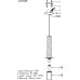 Подвесной светильник Lofty 10704P/1-D150 BK-GR iLamp
