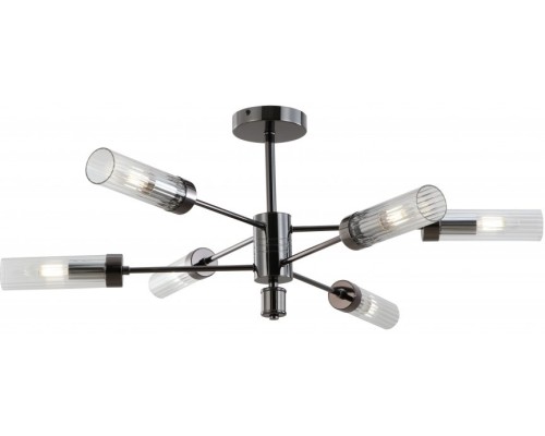 Потолочная люстра Evolution 15609-6 AN+CL iLamp Потолочная люстра Evolution 15609-6 AN+CL iLamp