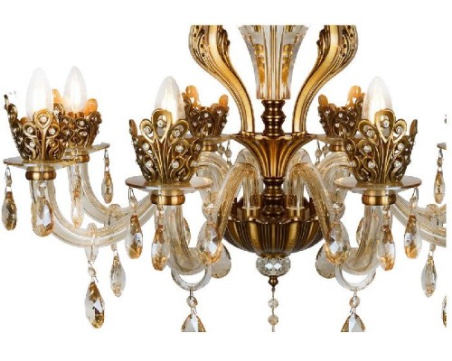Подвесная люстра Asia 61078-8 BR iLamp Подвесная люстра Asia 61078-8 BR iLamp