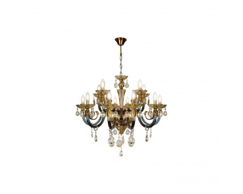 Подвесная люстра Asia 61081-8+4 BR iLamp Подвесная люстра Asia 61081-8+4 BR iLamp