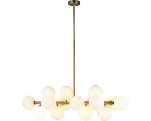 Потолочная люстра Golden 8516P/L BR-WH iLamp Потолочная люстра Golden 8516P/L BR-WH iLamp