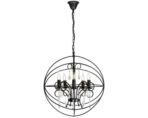 Подвесная люстра Life 8774-5 BK iLamp Подвесная люстра Life 8774-5 BK iLamp