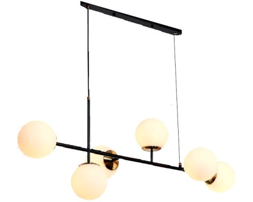Подвесной светильник Golden 9136P/6 BK-WH iLamp Подвесной светильник Golden 9136P/6 BK-WH iLamp
