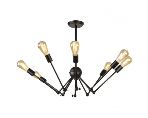 Потолочная люстра Spider Loft212-8 iLamp Потолочная люстра Spider Loft212-8 iLamp
