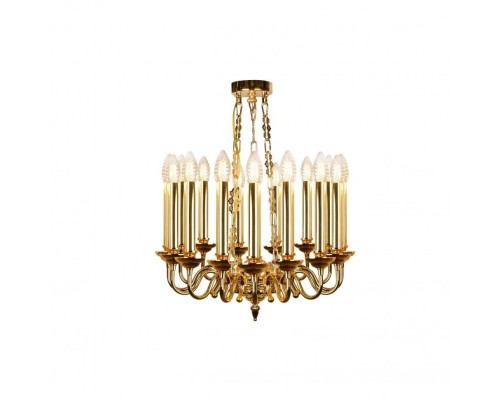 Подвесная люстра Louvre MD8551-15 GD iLamp Подвесная люстра Louvre MD8551-15 GD iLamp