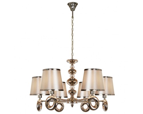 Подвесная люстра Brooklyn P2401-6 Nickel iLamp Подвесная люстра Brooklyn P2401-6 Nickel iLamp