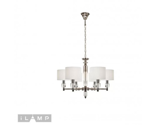Подвесная люстра Alexa P2404-6 Nickel iLamp Подвесная люстра Alexa P2404-6 Nickel iLamp
