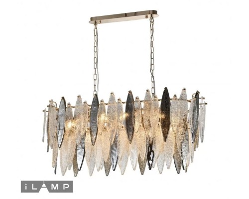 Подвесная люстра Dolce P2543-10 GD iLamp Подвесная люстра Dolce P2543-10 GD iLamp