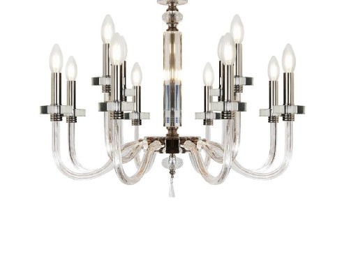 Подвесная люстра Vibe P9474-8+4 Nickel iLamp Подвесная люстра Vibe P9474-8+4 Nickel iLamp