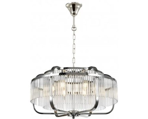Подвесная люстра Qeens P9574-6 CR+CL iLamp Подвесная люстра Qeens P9574-6 CR+CL iLamp
