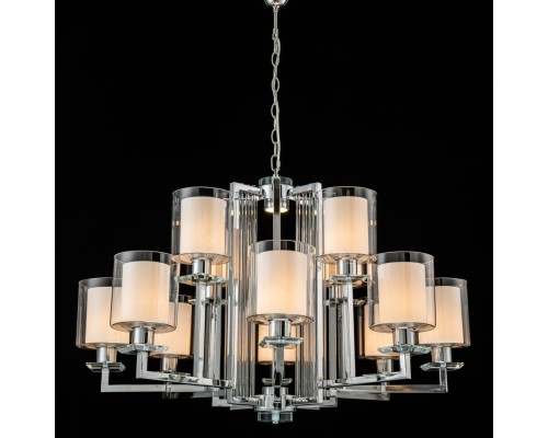 Подвесная люстра King RM6201-8+4 CR+CL iLamp Подвесная люстра King RM6201-8+4 CR+CL iLamp