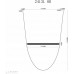 Подвесной светильник Rocks 2413L OR iLedex