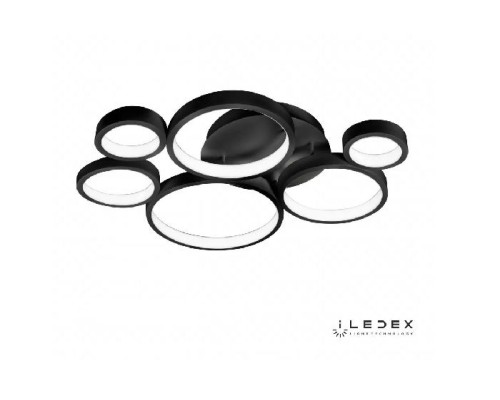 Потолочная люстра Ring Star 9004-6-X-T BK iLedex Потолочная люстра Ring Star 9004-6-X-T BK iLedex