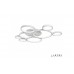 Потолочная люстра Ring Star 9004-8L-X WH iLedex