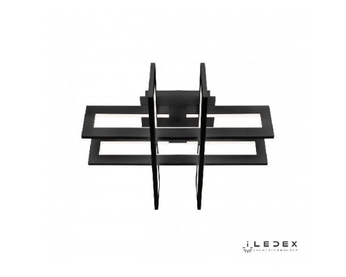 Потолочная люстра Stalker 9082-600*600-X 96W BK iLedex Потолочная люстра Stalker 9082-600*600-X 96W BK iLedex