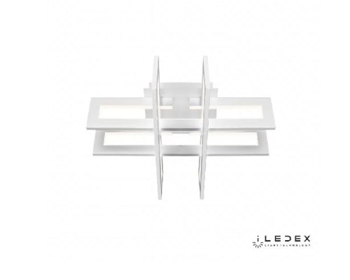 Потолочная люстра Stalker 9082-600*600-X 96W WH iLedex Потолочная люстра Stalker 9082-600*600-X 96W WH iLedex