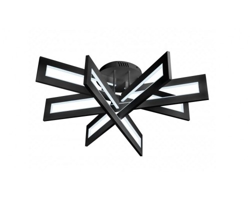 Потолочная люстра Stalker 9082-R800-X 128W BK iLedex Потолочная люстра Stalker 9082-R800-X 128W BK iLedex