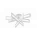 Потолочная люстра Stalker 9082-R800-X 128W WH iLedex