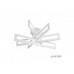 Потолочная люстра Stalker 9082-R800-X 128W WH iLedex