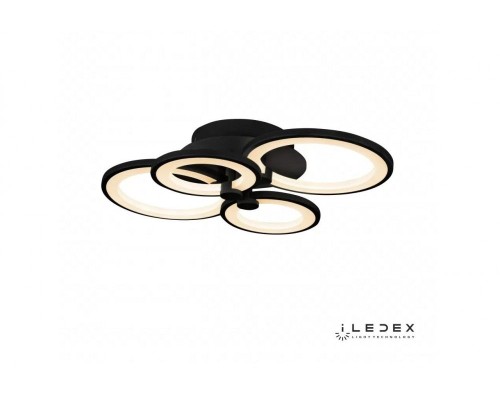 Потолочная люстра Ring A001/4 MBK iLedex Потолочная люстра Ring A001/4 MBK iLedex