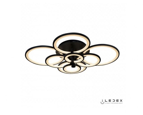 Потолочная люстра Ring A001/8 BK iLedex Потолочная люстра Ring A001/8 BK iLedex