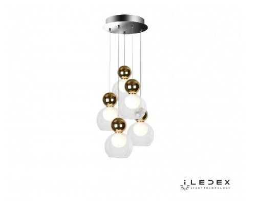 Подвесной светильник Blossom C4476-5R GL iLedex Подвесной светильник Blossom C4476-5R GL iLedex