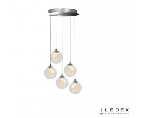 Подвесной светильник Epical C4492-5R CR iLedex Подвесной светильник Epical C4492-5R CR iLedex