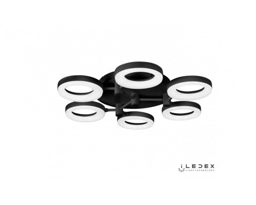Потолочная люстра Jomo FS-014-X6-(B) 72W BK iLedex Потолочная люстра Jomo FS-014-X6-(B) 72W BK iLedex