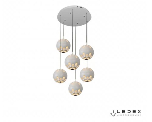 Подвесной светильник Mob P1009-6 WH iLedex Подвесной светильник Mob P1009-6 WH iLedex
