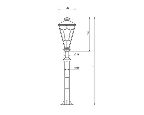 Наземный фонарь Murabelle 550-21/b-50 Русские фонари Наземный фонарь Murabelle 550-21/b-50 Русские фонари