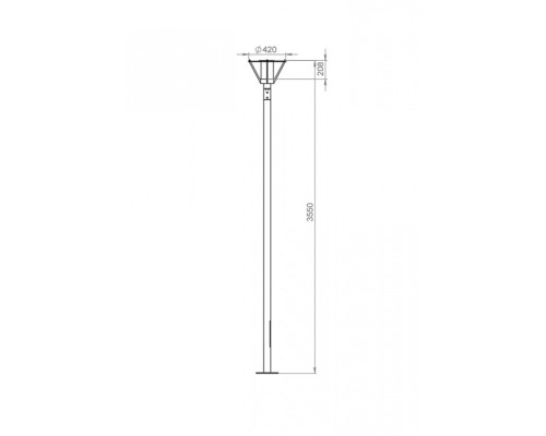 Наземный фонарь Muse 650-31/b-03 Русские фонари Наземный фонарь Muse 650-31/b-03 Русские фонари