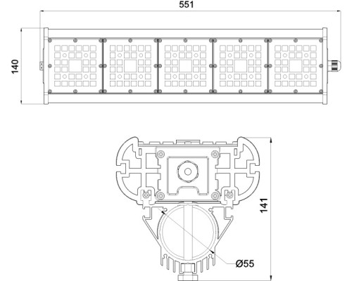 Уличный консольный светильник Галеон 51 CB-C0325043 Светон