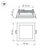 Светодиодная панель LT-S96x96WH 6W Day White 120deg 014934 Arlight