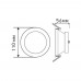 Светильник IM-90 Matt 11W White 220V 014944 Arlight