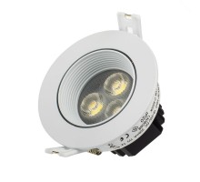 Светильник IM-85GW Warm White 30deg (3x2W, 220V) 015946 Arlight