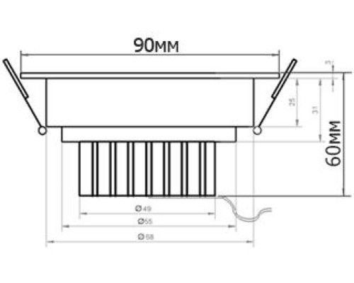 Светильник IM-85GW Day White 30deg (3x2W, 220V) 015947 Arlight Светильник IM-85GW Day White 30deg (3x2W, 220V) 015947 Arlight