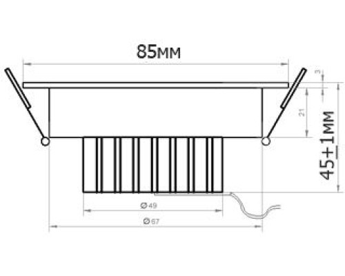 Светильник IM-85AW Day White 30deg (3x2W, 220V) 015959 Arlight Светильник IM-85AW Day White 30deg (3x2W, 220V) 015959 Arlight