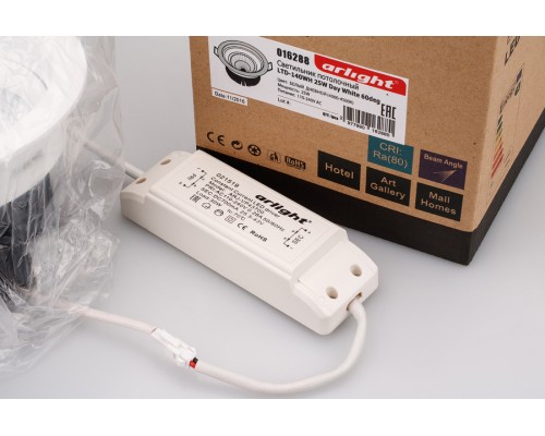 Светодиодный светильник LTD-140WH 25W Day White 60deg 016288 Arlight Светодиодный светильник LTD-140WH 25W Day White 60deg 016288 Arlight
