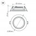Светодиодная панель LT-R200WH 16W Day White 120deg 016575 Arlight