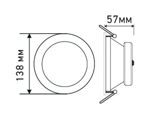 Светильник IM-125 Matt 14W White 220V 016831 Arlight Светильник IM-125 Matt 14W White 220V 016831 Arlight