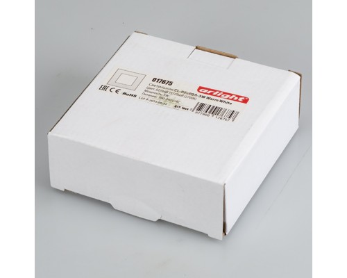 Светильник CL-90x90A-3W Warm White 017675 Arlight Светильник CL-90x90A-3W Warm White 017675 Arlight
