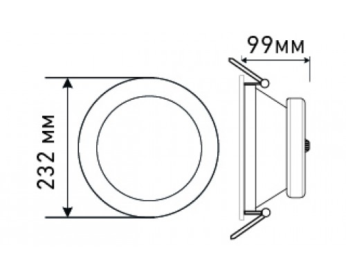 Светильник IM-205 Matt 31W Warm White 018072 Arlight